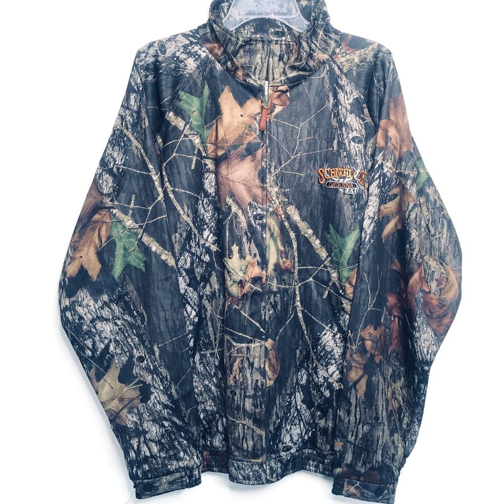 Scentlok Savanna EXT Cameo Hunting Jacket Full Zip Men's 3XL Realtree